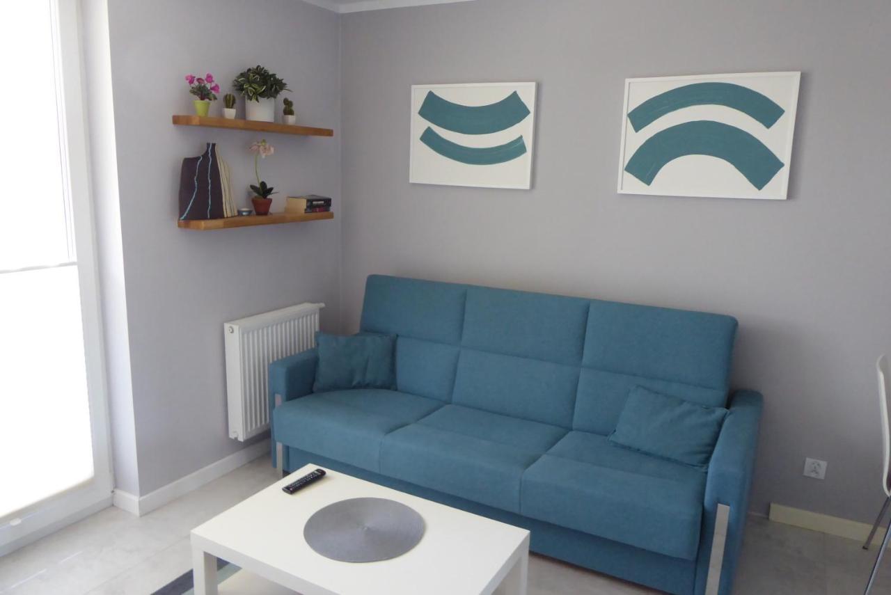 Ferienwohnung Dziwnowek Lesne Tarasy Blue Exterior foto